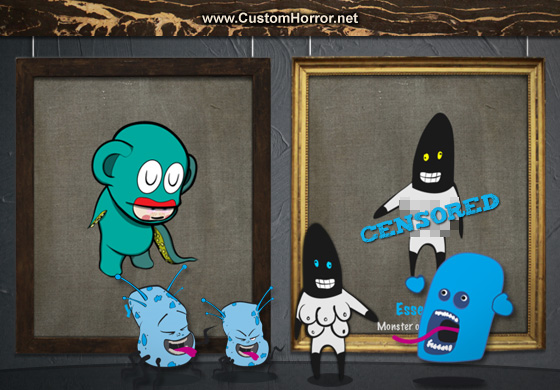 CUSTOM HORROR: Monster Museum FREE was Censored