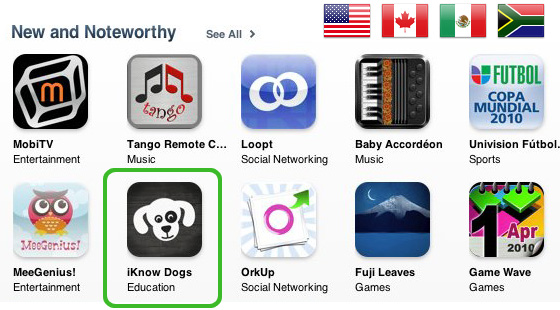 iKnow Dogs is New and Noteworthy!