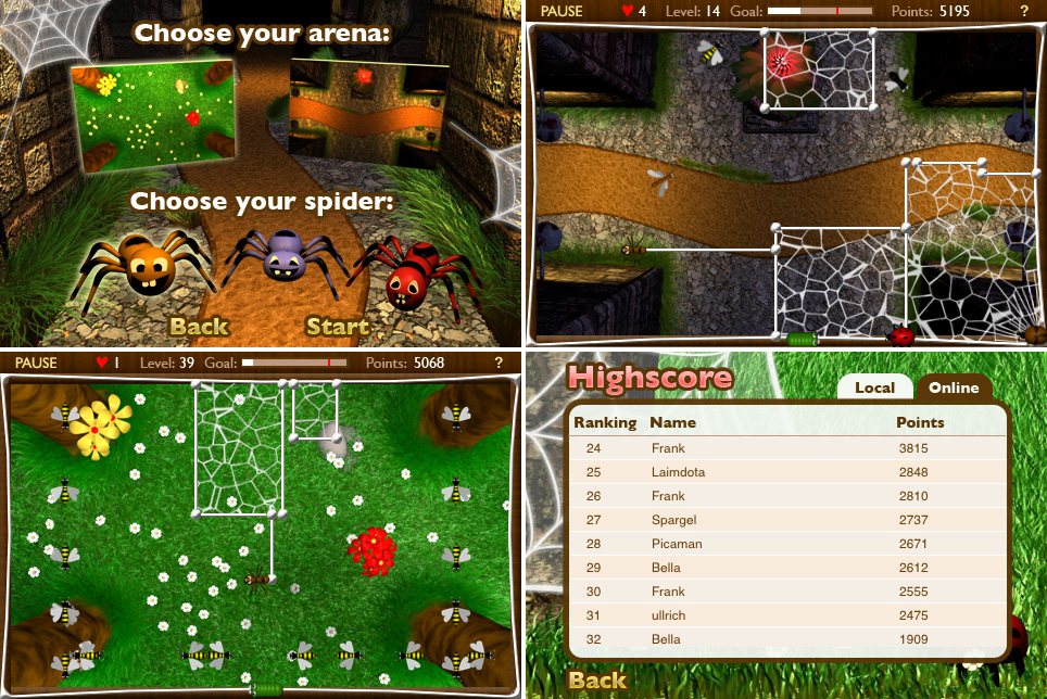 Bugs&Spiders Screenshots